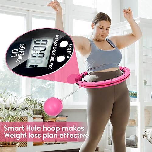 Exercise Hoop Smart Hula Hoop Waist Trainer Swiss Activa+Infinity