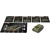 Gale Force Nine Soviet T-70 Light Tank - Wave 6 Expansion Miniature | Plastic WWII tank expansion for World of Tanks miniatures game, includes tank model, crew cards and stat upgrades