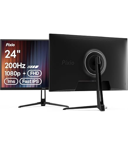 Amazon.com: Pixio PX279 Wave 27 inch 240Hz Refresh Rate FHD 1080p