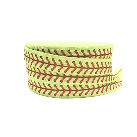 5 Yards 16mm Us Football Baseball Fold Over Elastic Bands Baby