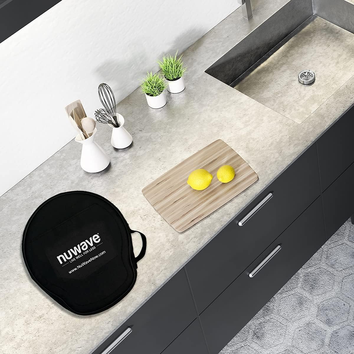 Nuwave Carrying Case Exclusively for Flex or Diamond PIC Cooktop, Insulated & Water Resistant, Sold by Original Manufacturer, Only for Use with PIC Models 30501, 30502, 30511, 30532, 30537, & 30527