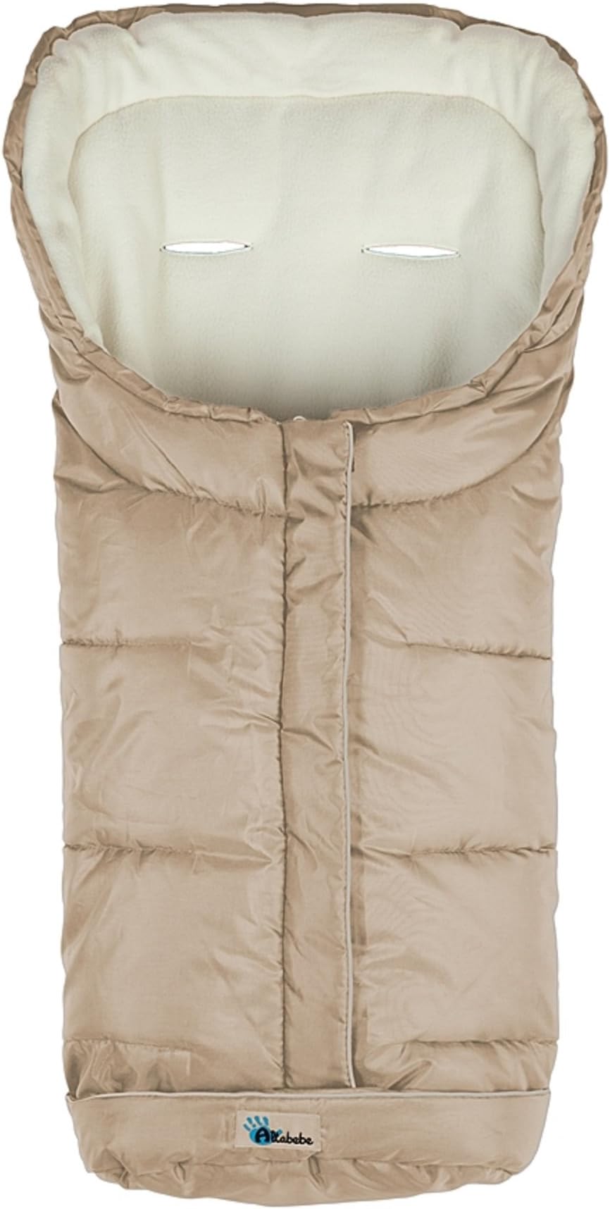 Altabebe AL2203-08 Winter Footmuff for Strollers Active Line (12-36 Months,Whitewash Beige)