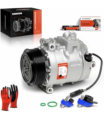 thumbnail image 2 of Happy19star New AC Compressor With Clutch For 2009-2014 Nissan Maxima, Quest, Murano 3.5L – Belt Driven, 1-Year Warranty 2 of 5