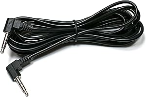 EDO Tech 10' 3.5mm AV Cable for Sylvania SDVD8727 SDVD8730 SDVD8732 SDVD8716-COM Insignia NS-DD10PDVD19 NS-P10DVD20 NS-DS9PDVD15 Ematic ED929D ED717 Dual Screen DVD Player