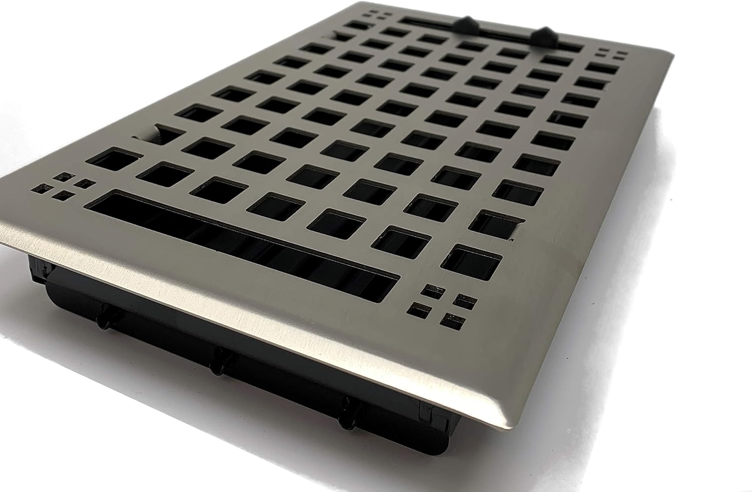 Madelyn Carter Artisan Brushed Nickel Wall and Floor Vent Covers (Steel