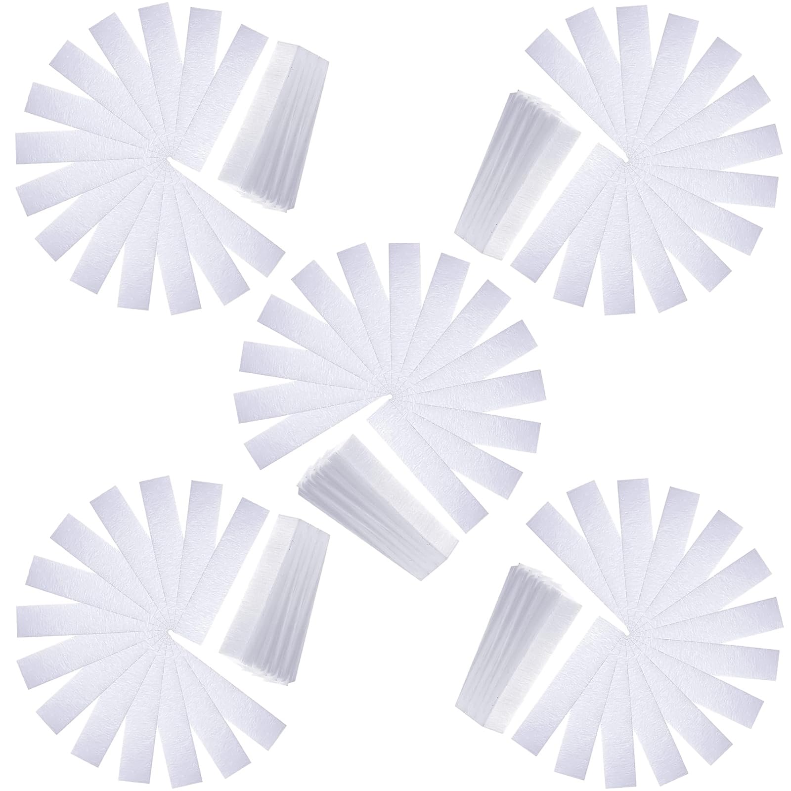 Brow Wax Strips - 500 Pieces Facial Hair Removal Wax Paper for Eyebrows