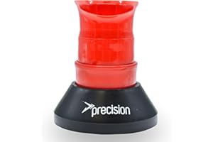 Precision Rugby Telescopic Kicking Tee, Adjustable Height 8 to 14 cm, Durable Heavy Duty Stable Base, Low, Medium and High Ki