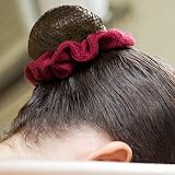 LAMXD 20 Pieces Hair Nets Bun Holders Invisible Elastic Mesh Ballet Dance Nurse view 5