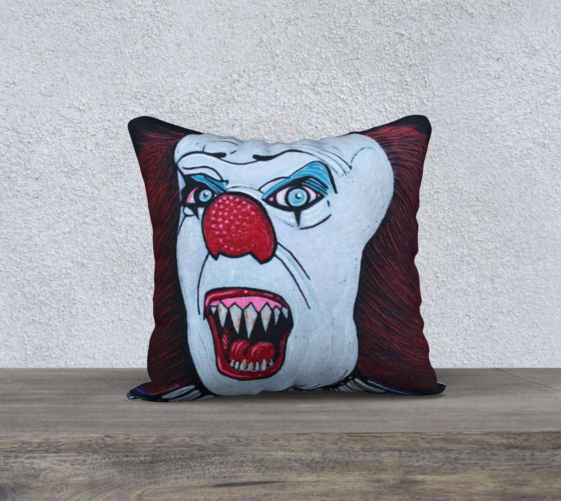 Pennywise Pillow Cover 18" x 18" Throw Pillow Case Pillow Set