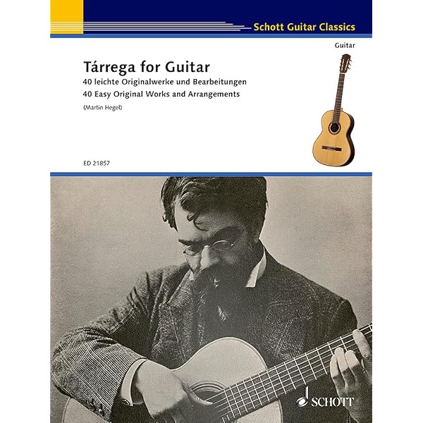 The Best of Francisco Tarrega en trente-trois morceaux pour guitar