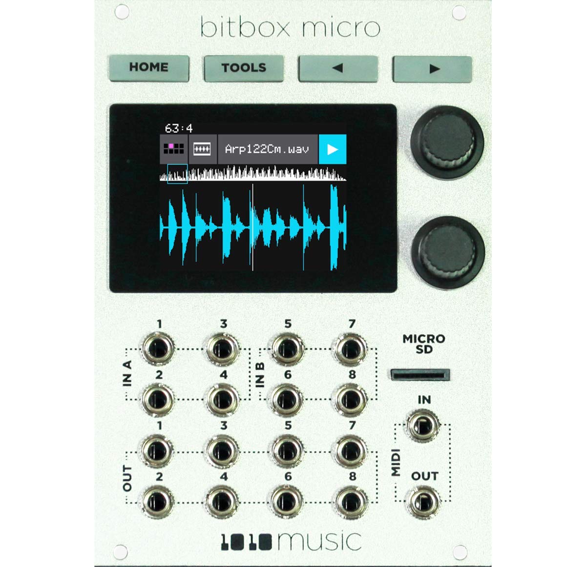 1010music Bitbox Micro Eurorack Compact Sampler