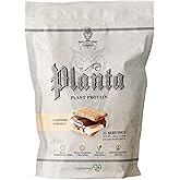 Ambrosia Planta - Plant-Based Protein Powder 20g | Dairy Free Vegan Protein Powder with BCAA Amino Acids | Keto-Friendly, No Added Sugar | 25 Servings | Campfire Smores