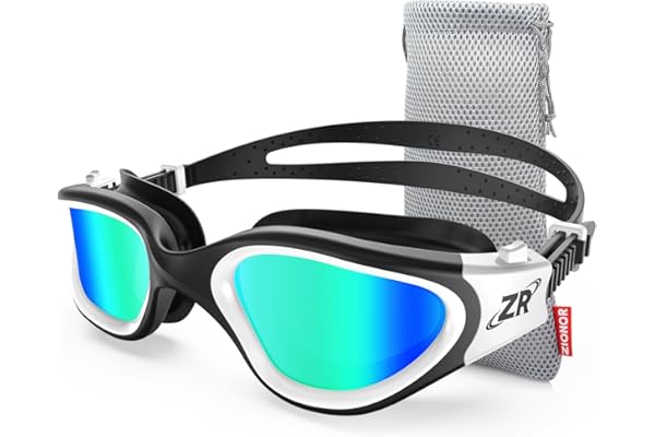 ZIONOR Swimming Goggles, Upgraded G1 Polarized Swim Goggles Anti-Fog for Adult Men Women