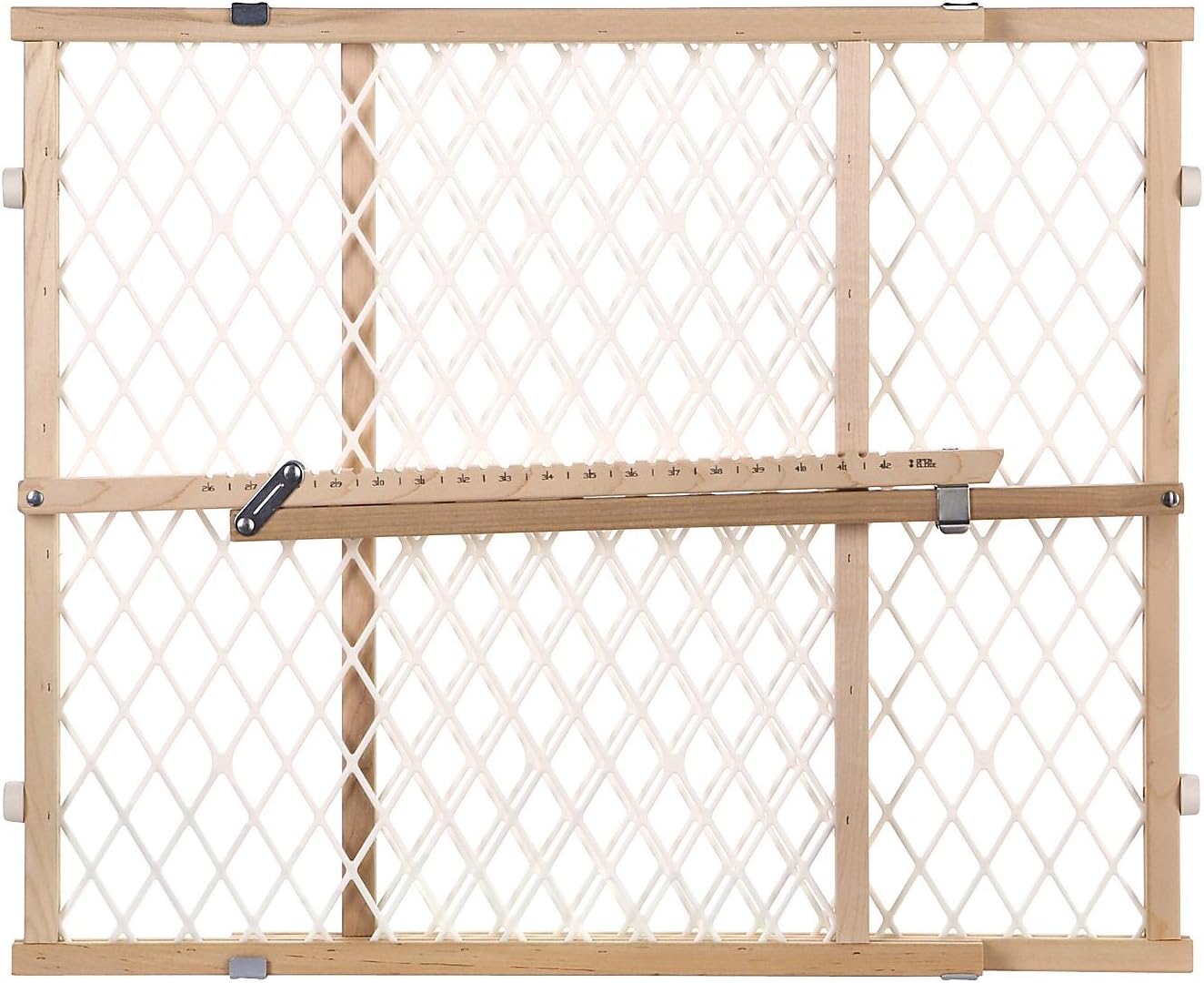 North States Industries Diamond Mesh Gate - 4600 - Natural - 26.5 to 42"