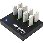 [New Update Version] EZ Dupe 1 to 7 Mini USB Plus MK III Duplicator - Standalone USB Flash Media Thumb Drive Compact Copier (DM-FU0-8V07B)
