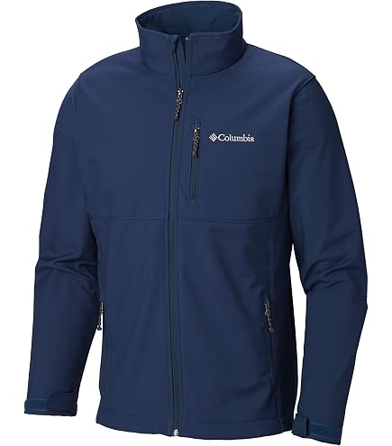 【美品 高機能】US Columbia OMNI-SHIELD ソフトシェル Columbia Men Omni-Shield Mt. Village Softshell Jacket (S, Navy) at