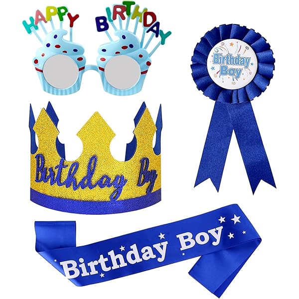 Amazon.com: HexinYigjly Children's birthday crowns, changeable