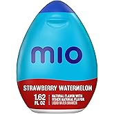 mio Liquid Water Enhancer, Strawberry Watermelon, 1.62 fl oz | Zero Sugar &amp; Zero Calories, Squeeze to Control Flavor Intensity, Water Flavoring for All-Day Hydration, On-the-Go