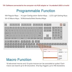 Koolertron Mechanical Numpad Macro Keyboard, 9-Key