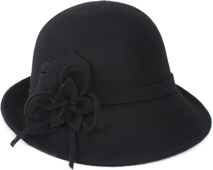 ladies felt cloche hats