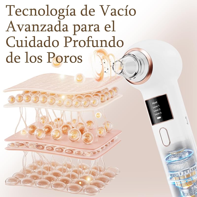 Succionador de puntos negros 3 Modos Limpiador de Poros Eléctrico — foto 6 de 7