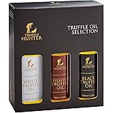 TruffleHunter - Premium English, Black & White Truffle Oil Set - 100ml x 3