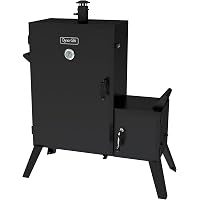 Amazon.com : Dyna-Glo DGO1890BDC-D Wide Body Vertical Offset Charcoal  Smoker,Black : Patio, Lawn u0026 Garden