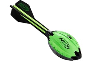 Nerf Vortex Aero Howler Foam Ball – Classic Long-Distance Football - Flight-Optimizing Tail - Hand Grip – Indoor and Outdoor 