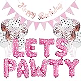 Esweny Dog Cat Birthday Party Supplies,Dog Paw