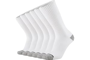 ONKE Max Full Cushion Crew Socks for Men Heavy Duty Work Boot Steel Toe Workout Athletic Thick Warm Moisture Wicking Control