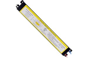 PACIFIC LIGHTING & ELECTRICAL Pacific EB-232IS-120-RES Instant-Start Electronic Ballast, 2-Lamp T8, F32T8, 120V