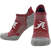 TCK NCAA No Show Socks Men's & Women's | Running Golf Ankle Sock | Licensed College Fan Gameday Apparel Merchandise Gear