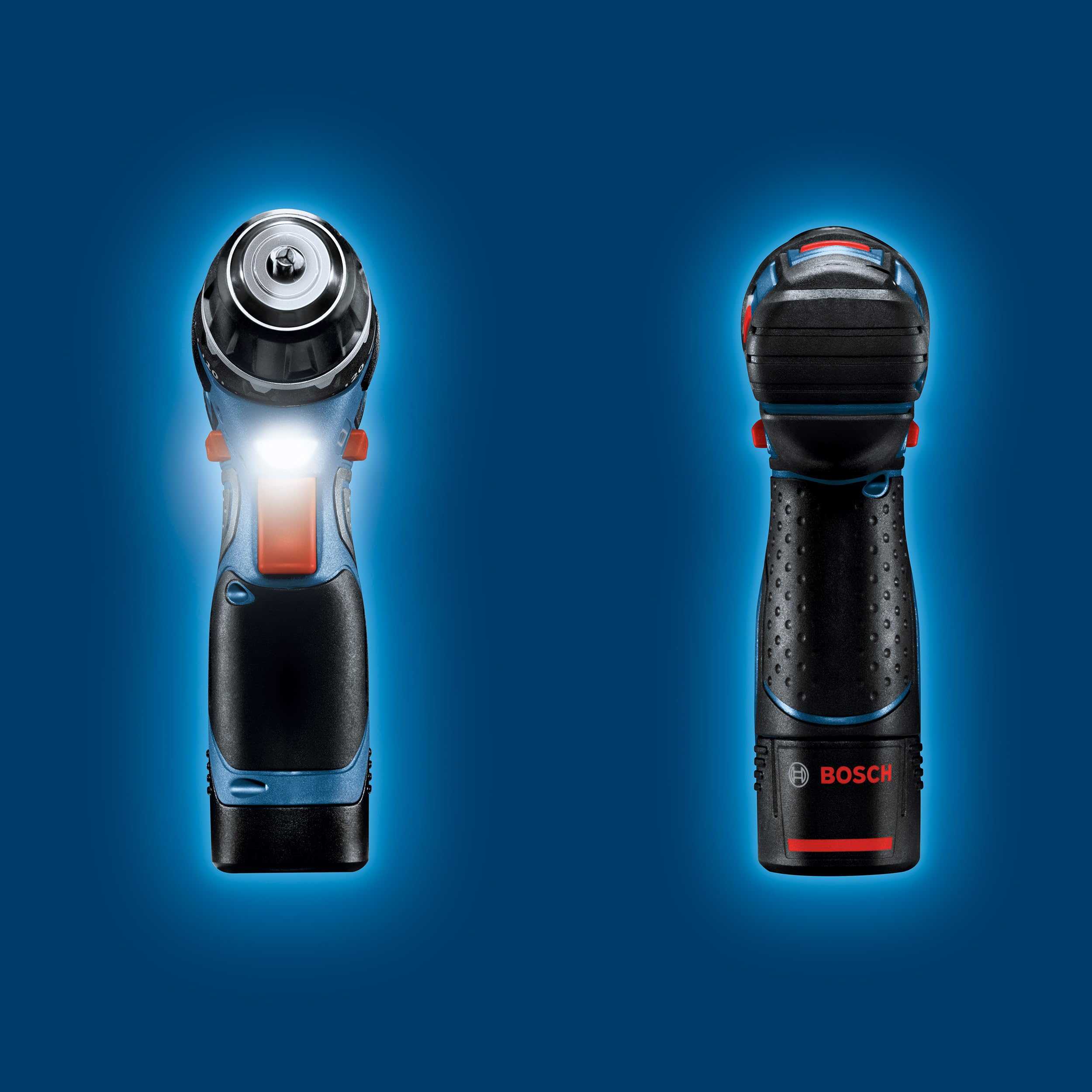 Bosch Professional Battery drill GSR 12-2-LI with 39 PCs. Accessory Set, 2x battery 2,0 Ah, Charger in Bag, 12 V