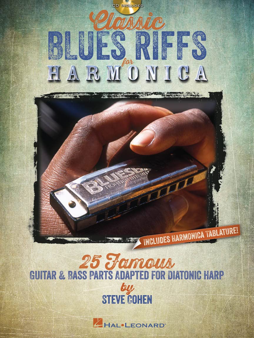 Classic Blues Riffs Harmonica. Includes CD