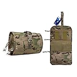 MAUHOSO Hanging Travel Toiletry Bag for
