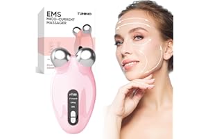 SCOBUTY Microcurrent Facial Device, USB Rechargeable Face Sculpting Tool, Electric Face Massager for Anti Aging and Wrinkle Reducer, Intelligent Device for Face