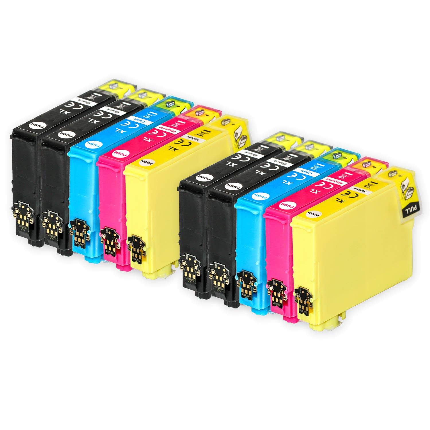 Go Inks 2 Set of 4 + extra Black Ink Cartridges to replace Epson T2996+2991 (29XL Series) Compatible/non-OEM for Epson Expression Home Printers (10 Inks), Black, Cyan, Magenta, Yellow, High Capacity