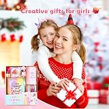 Lavliy 2-Pack Mega Stationery Set for Girls Diary Craft Kit 4-12 view 7
