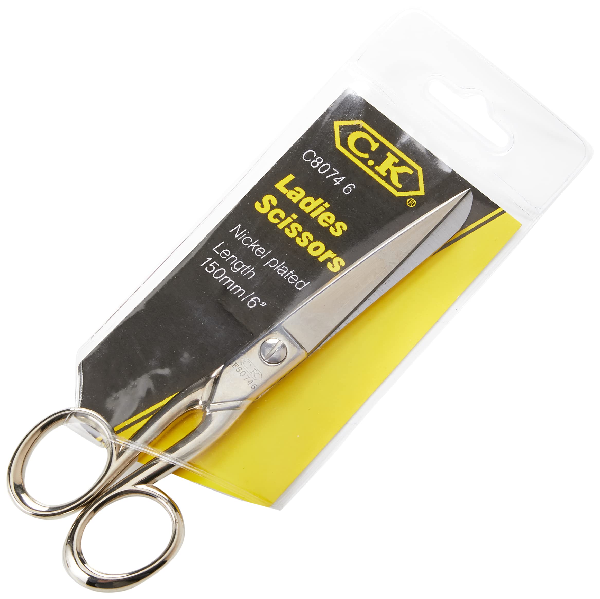 C.K Classic C80746 Ladies Scissor, Nickel, 6-inch L
