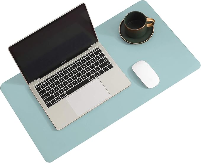 Aothia Office Desk Pad, EcoFriendly Cork & PU Leather