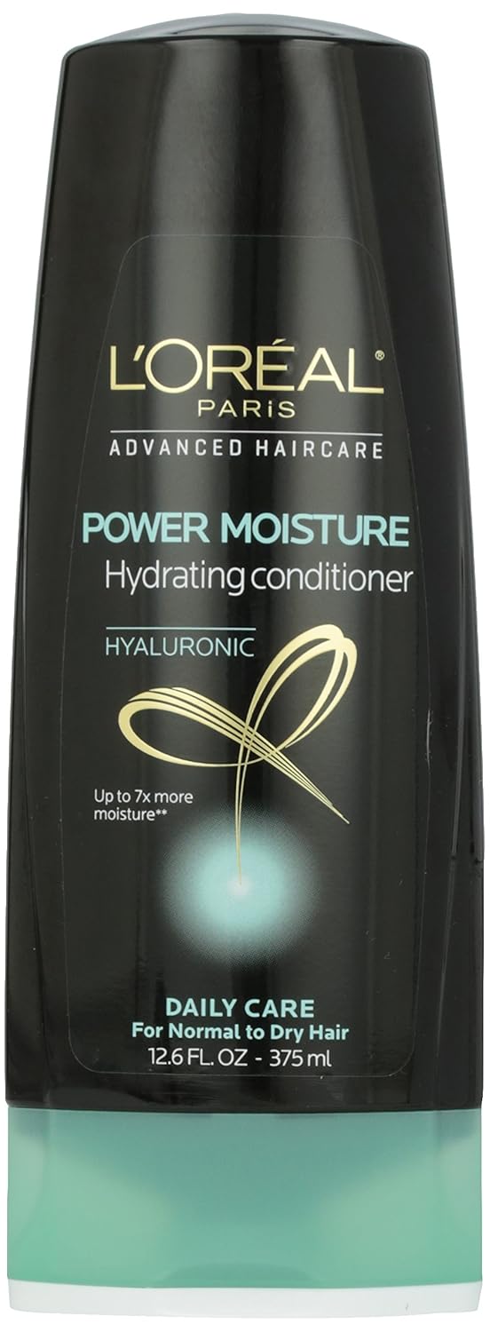 L'Oreal Advanced Hair Care Power Moisture Hydrating Conditioner, 12.6 oz