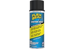 Flex Seal Winter Wax, Repels Snow and Ice, Non-Stick Winter Coating, Shovels, Plows, Snowblowers, Skis and Snowboards, Metal, Fiberglass, Painted and Plastic Surfaces, Clear, 11 oz, Pack of 1