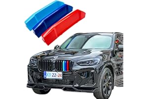 VaisbyTown Automotive Grill Inserts for BMW X3 G01 2022-2024(NOT for AWD) 7-Beam, Front Grille Accessories