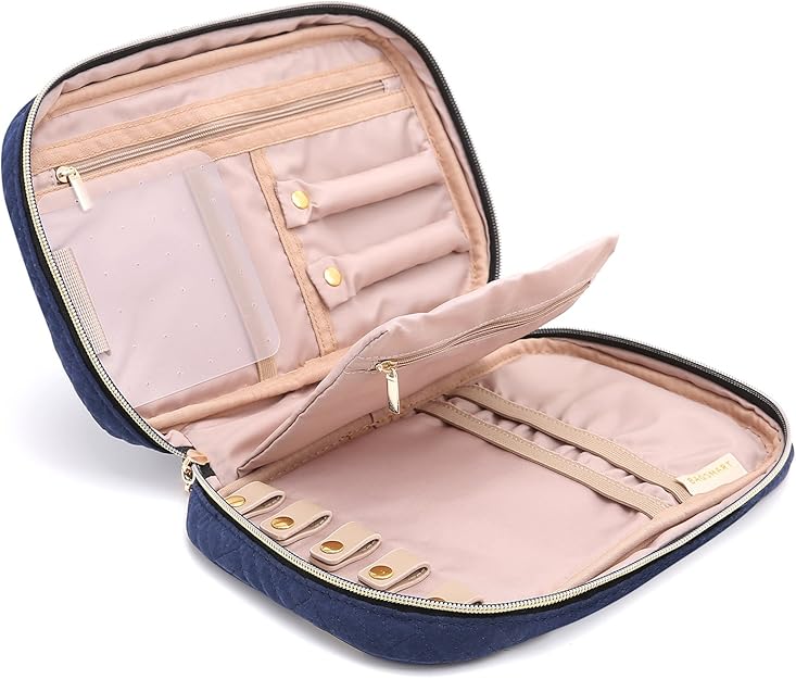 bagsmart Travel Jewellery case Portable Jewelry Organizer Case Jewelry