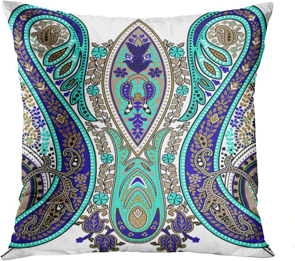 Vooft Throw Pillow Cover Square 20 X 20 Inch Tribaldog