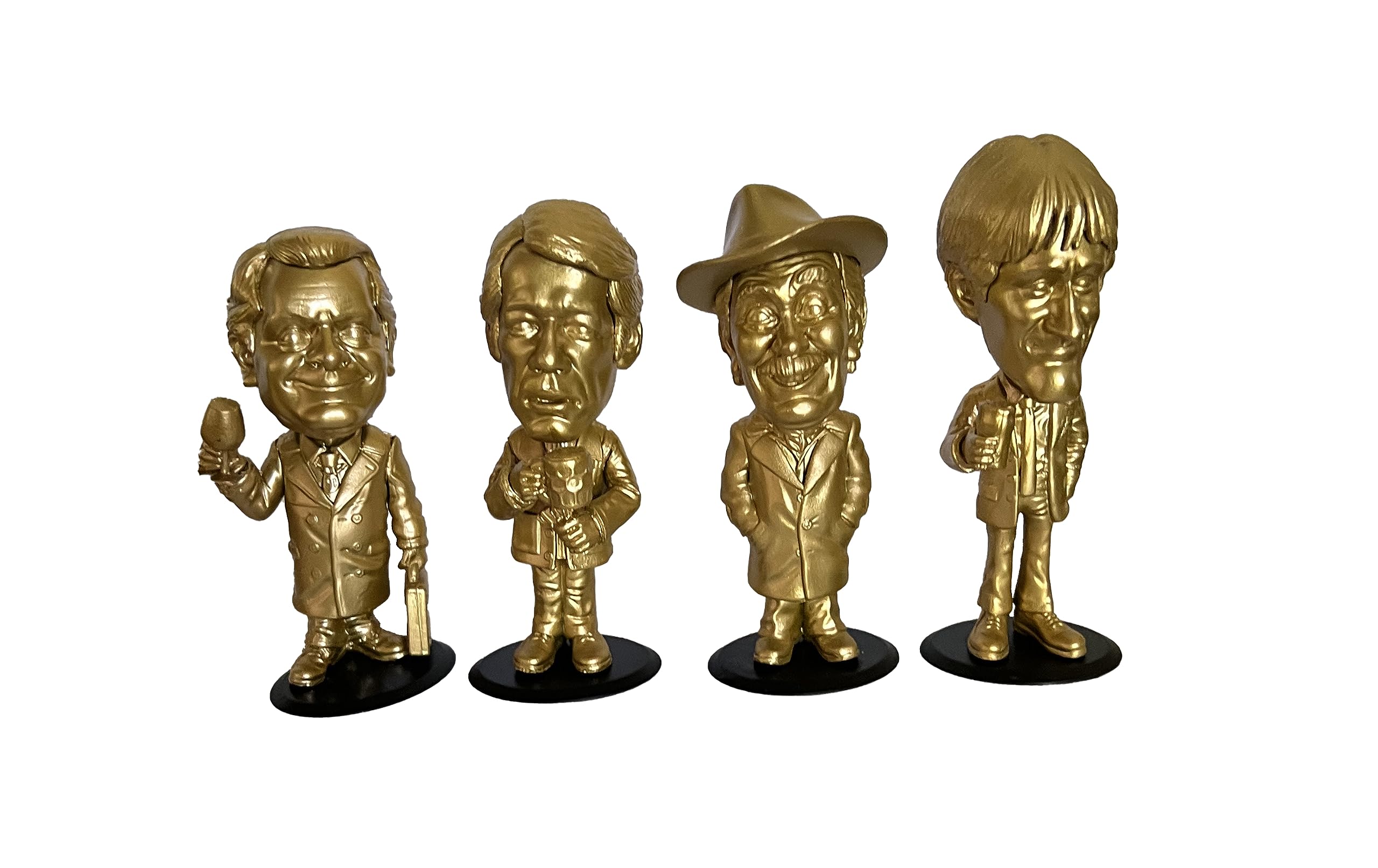 Sporting Profiles Only Fools and Horses Mini Bobble Buddies bobblehead Set 2 GOLD Complete Set of 4 inc Grandad Trigger