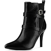 Perphy Chelsea Boots Pointy Toe Stiletto High Heel Ankle Boot for Women