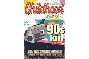 Best Ever Childhood Memories 1990s Word Search Entertainment: Things Only A 90s Kid Will Remember Word Search Book for Adults (Best Ever Childhood Memories Decade Word Search Books for Adults)