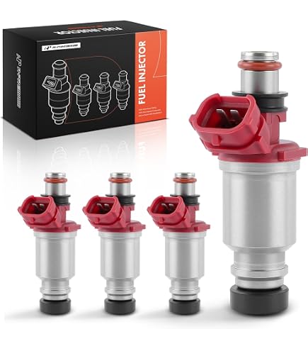 Genuine Denso 4-Hole Nozzle Upgrade Set Of 4 Fuel Injectors For Toyota GEO 1.8L - Remanufactured