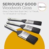 Harris Seriously Good 3 Pack Gloss Flat Brush Set 1in 1.5in 2in view 4